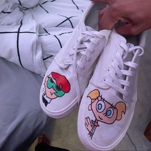 Men’s customized Dexter Lab. shoes